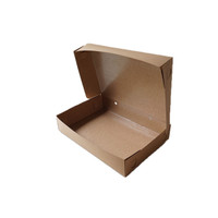 Kotak Dus Roti Bakar Kraft Coklat 10x5x4,8cm