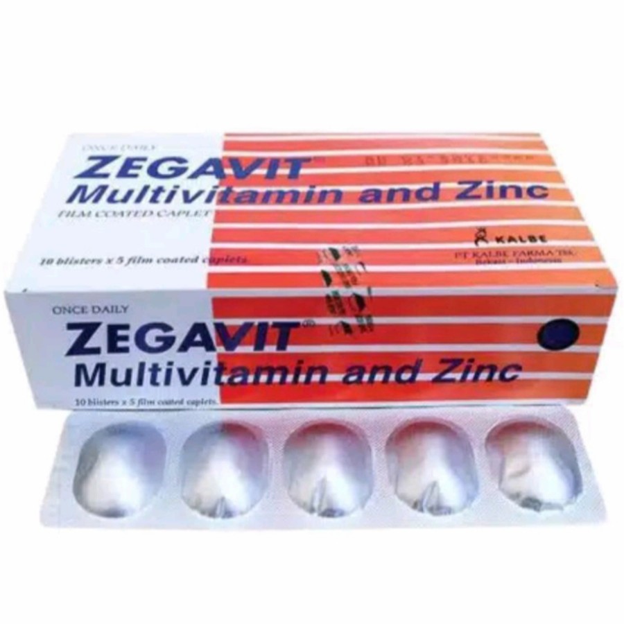 Zegavit (Multivitamin) Isi 50 tablet