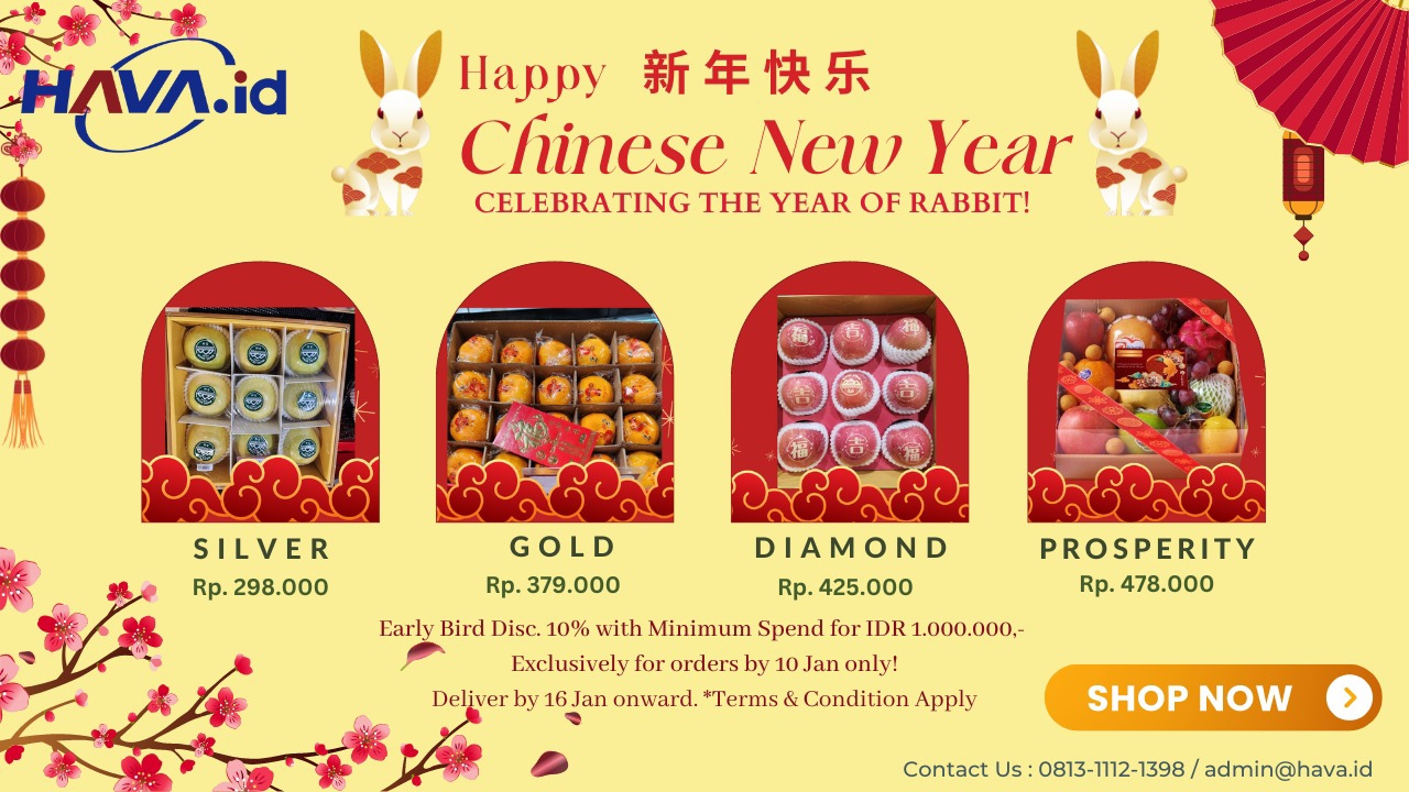 Jeruk Mandarin Ponkam Gift Box Size L (Isi 20 Pcs)