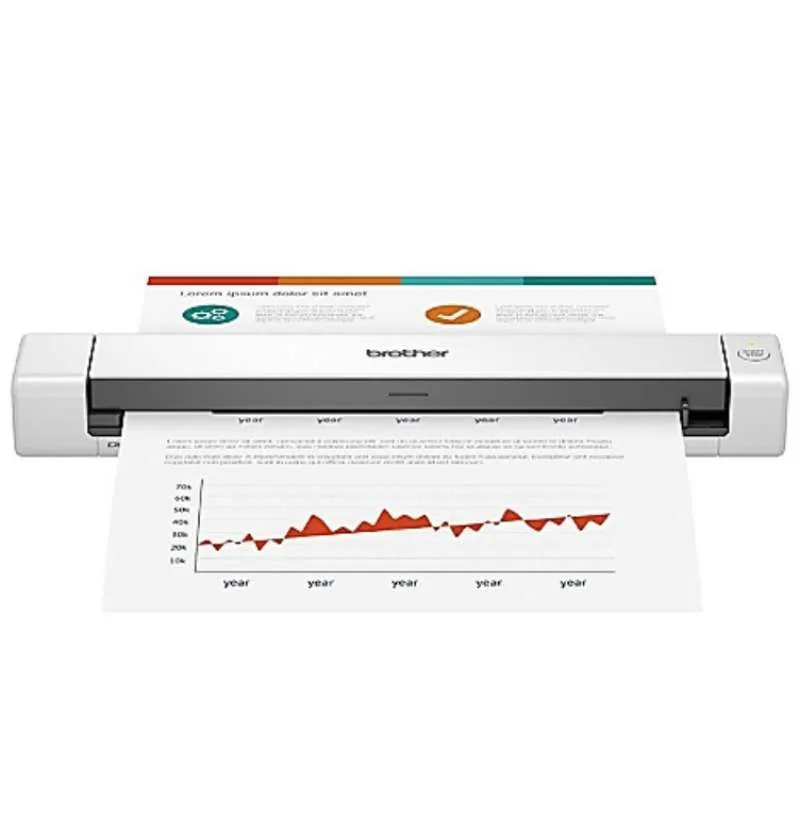 Scanner Brother DS-640 DS 640 Mobile Scanner 16ppm - Original Resmi
