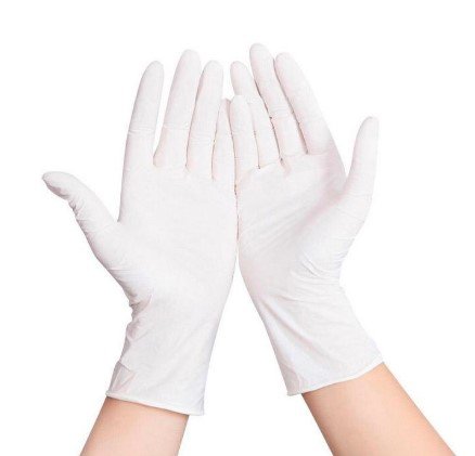 Sarung Tangan pelindung virus latex ecer 1 pasang