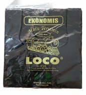 Plastik Hitam Uk. 28