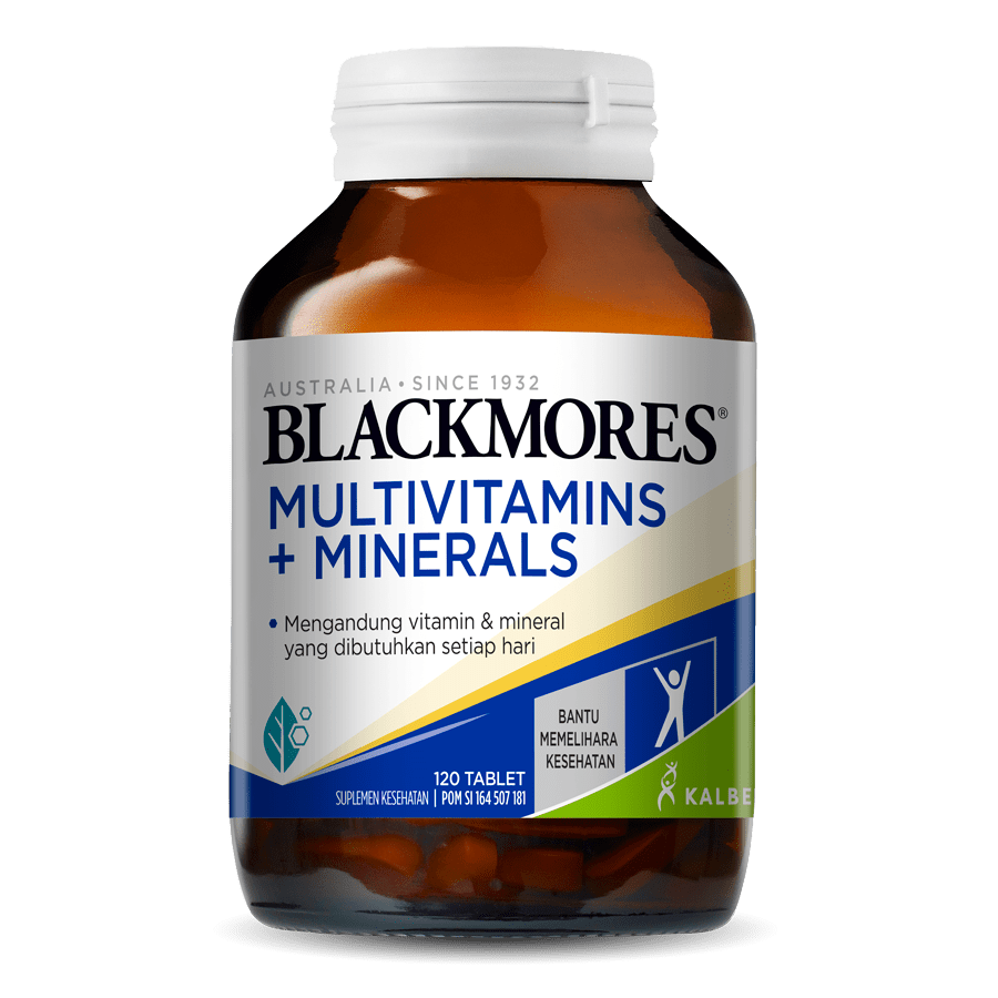 Blackmores Multivitamins + Minerals (120 Tablets)