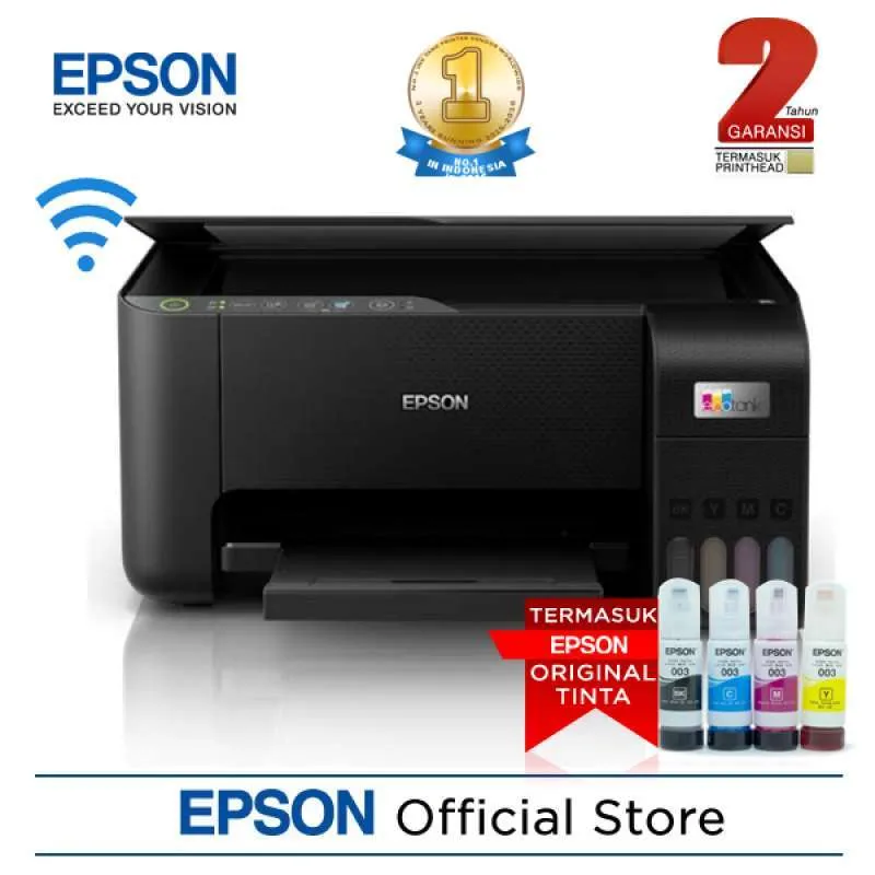 Printer Epson L3250 Print Scan Copy Wireless Multifungsi