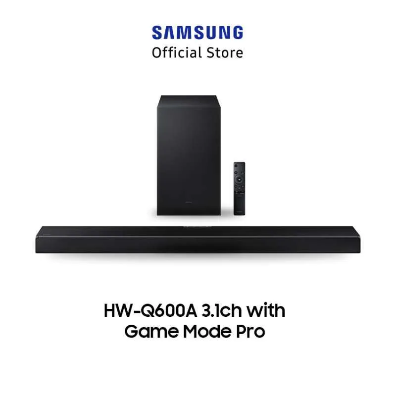 Samsung HW-Q600A/XD Soundbar with Game Mode Pro [3.1ch]