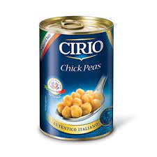 Cirio Chickpeas Can, 12x400Gr