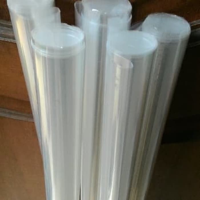 Kertas Kado Plastik Motif, Putih Polos