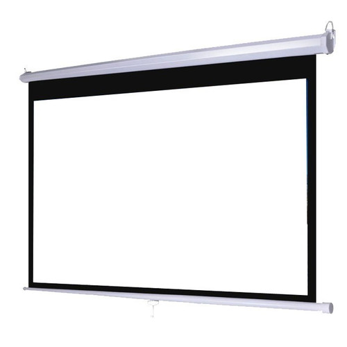 Layar Proyektor 244 x 244 mm Motorized