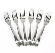 Garpu Makan Stainless Steel 1 Pack Isi 6