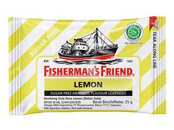 Fisherman's Friend Lemon Sugar Free Pack 25gr