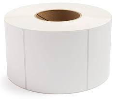 Label Polyester Zebra 4x2 cm