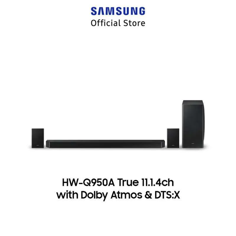 Samsung HW-Q950A/XD Soundbar with Dolby Atmos & DTS-X [11.1.4ch]