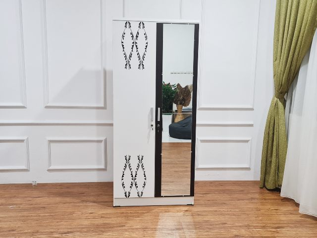 Lemari Pakaian LP G 815 B RED - PUTIH (BODY)