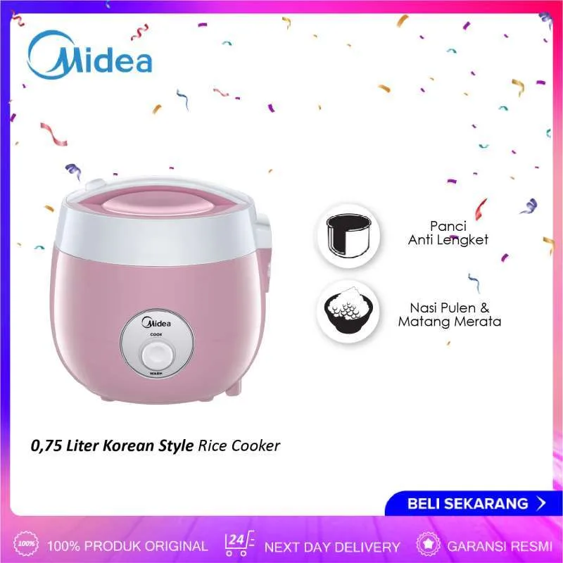 Midea Rice Cooker 0.72 Liter MRM-2001P