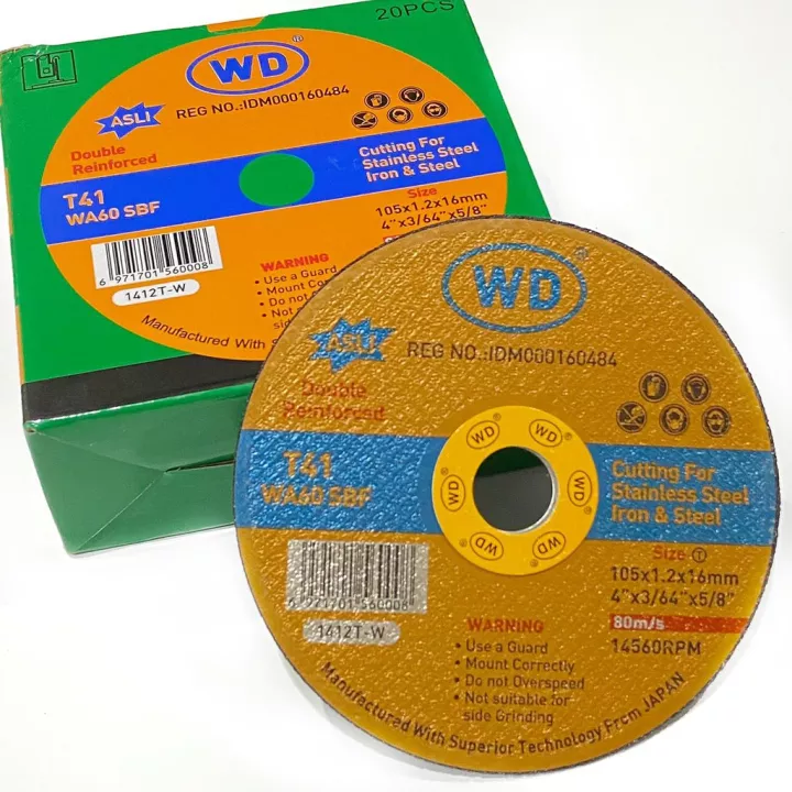 WD Mata Gerinda Potong 4 Inch