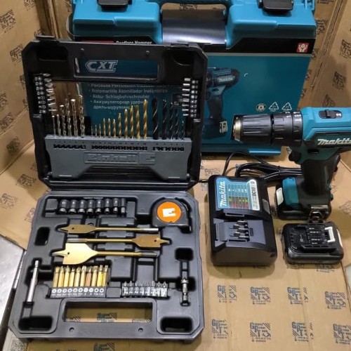 Paket Mata Bor 70 PCS sin Bor Baterai Cordless Drill Makita HP333D