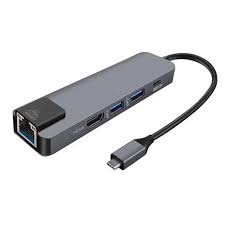 Converter Type C to HDMI LAN USB 5 in 1