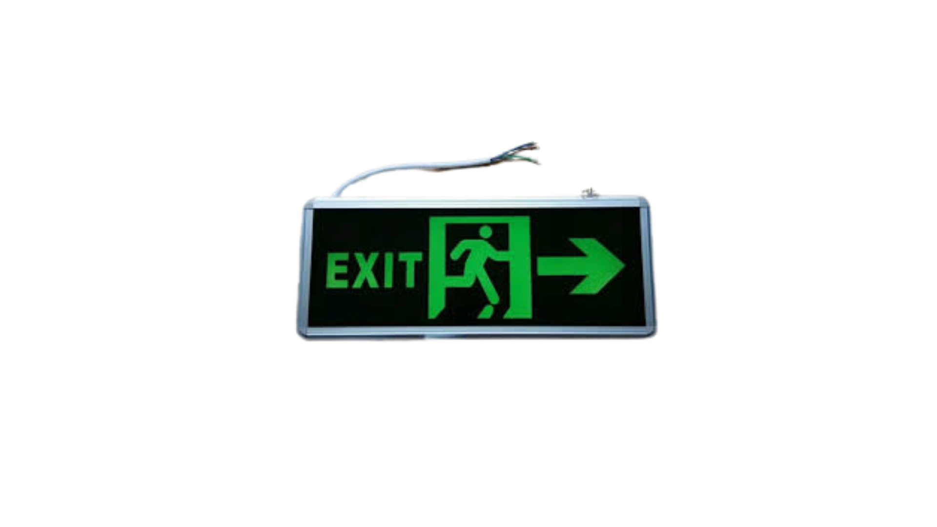 Lampu Exit Sign with People