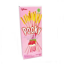 Biskuit Pocky Strawberry 10x21gr