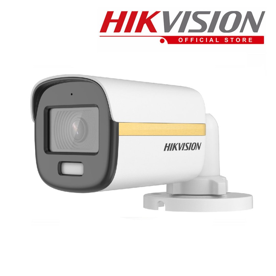 CAMERA OUTDOOR COLORVU HIKVISION 2MP DS-2CE10DF3T-PFS built-in mic