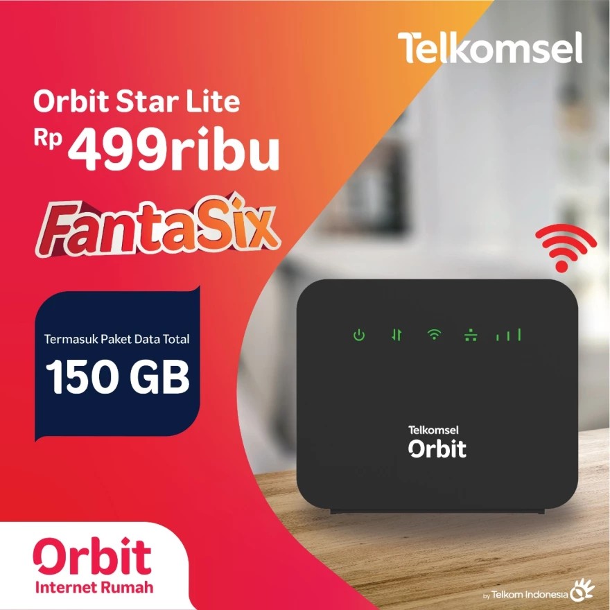Telkomsel Orbit Star Lite Black